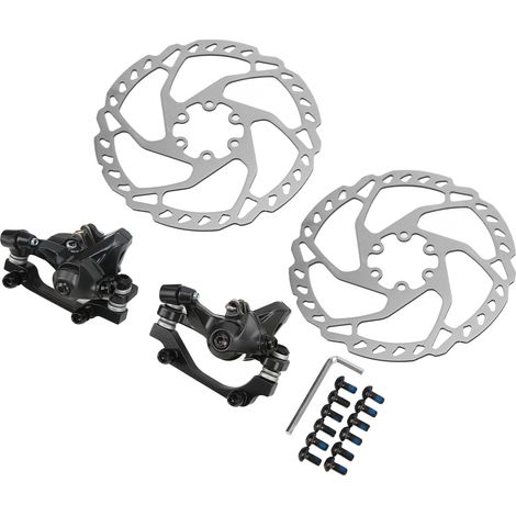 Kit de freins à disque pour vélo, haute résistance, universel, étriers avant et arrière, accessoires pour vélo