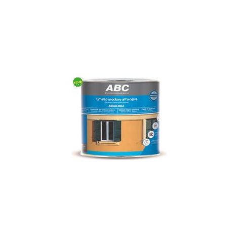 Smalto ABC ad acqua lucido ml.500 nero
