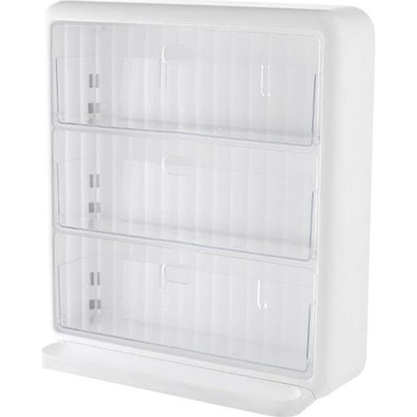 royaluxe - Support mural pour capsules de café en acrylique transparent, compact et pratique pour le rangement des sachets de thé (L 195 x 200 x 140 cm) (1/5)