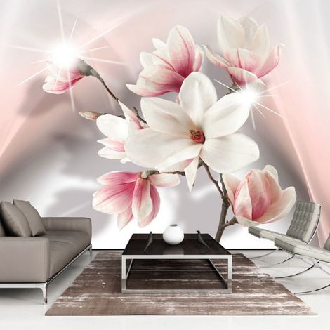 Papier Peint XXL "White Magnolias II" 280x500cm (1/2)