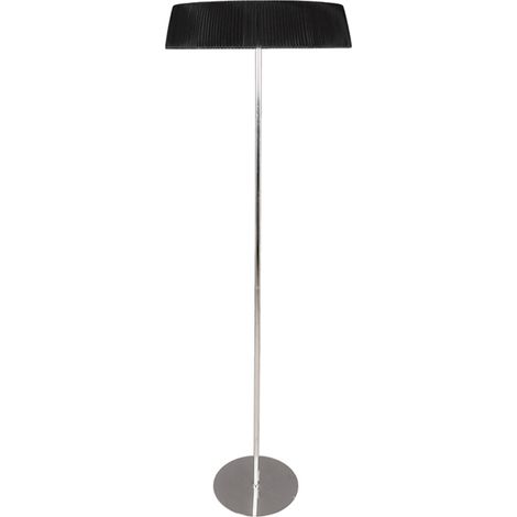 Lámpara de Pie ASTRID 3xE27 50d Negro/Cromo