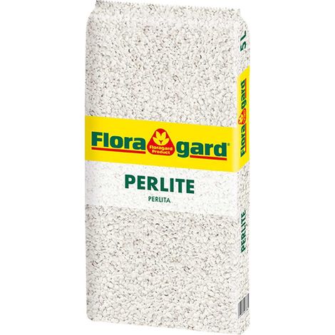 Floragard – Perlite horticole Perlita – Granulométrie 3 - 6 mm, 5 litres