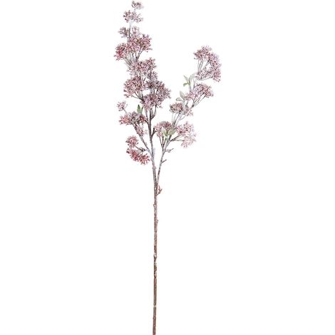 Ramo Winter Rosea decorazione natalizia per interno h 73 cm -Rosa (1/2)