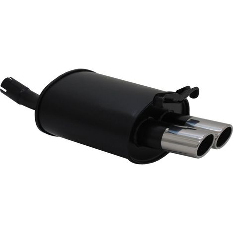 Silencieux Echappement Mercedes SLK R170 96/04 - 2x76mm SR-32568753