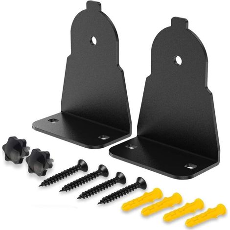 Compatibile con la soundbar curva AH61-03943A. Supporto a parete AH61-03943A. Staffa in metallo nero, 1 pezzo.