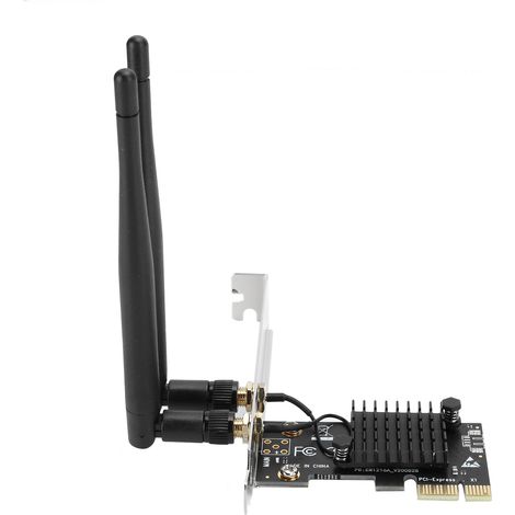 Carte réseau SU-WIE7265A 2,4 GHz/5 GHz double bande WiFi PCIe IEEE 802.11a/b/g/n/ac (1/5)