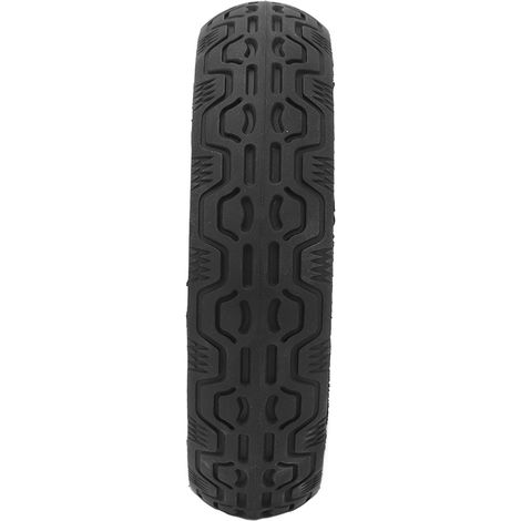 Pneu pour trottinette électrique 10x2.5‑6.5/60/70‑6.5 en caoutchouc à forte adhérence, motif rainuré et alvéolé, pièces de rechange pour trottinette électrique avec absorption des chocs (1/5)