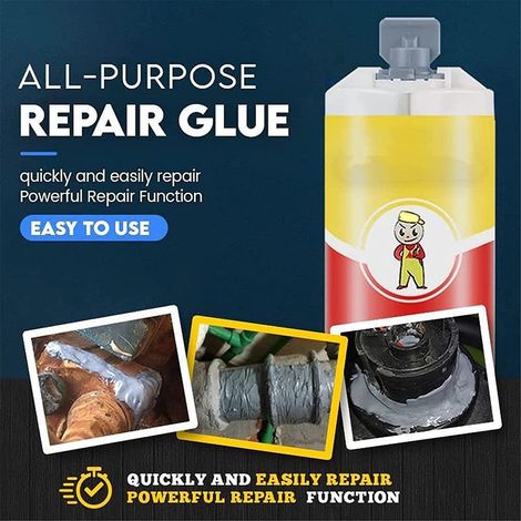 Mehrzweck-Reparaturklebstoff, Metallgussklebstoff, Klebepaste, hochtemperaturbeständiger Industrieschweißklebstoff (1/5)