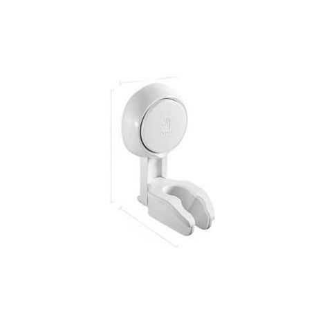 Support de douche Taili sans perçage, siège de douche, siège fixe avec buse réglable, accessoires de douche, blanc, emballage individuel, installation facile, sans perçage (1/5)