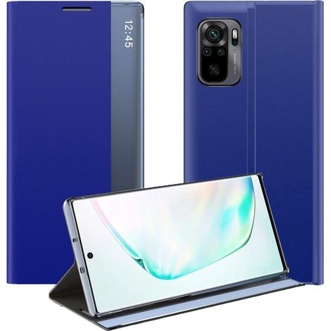 Custodia Smart Cover Sleep per Xiaomi Redmi K40 Pro+ / K40 Pro / K40 / Poco F3 Blu (1/5)