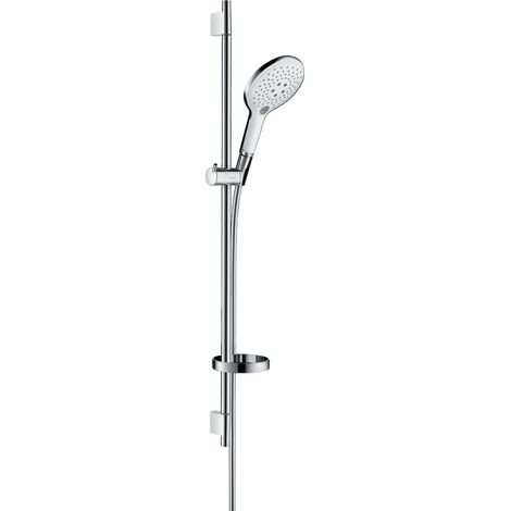 Hansgrohe Raindance Select S Sistema doccia esterno Vario con termostatico Ecostat Comfort e asta doccia 65 cm, 27037000
