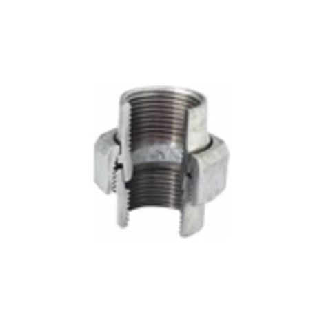 ENLACE JUNTA CONICA HEMBRA-HEMBRA 340 GALVANIZADO 1/4" - ATUSA