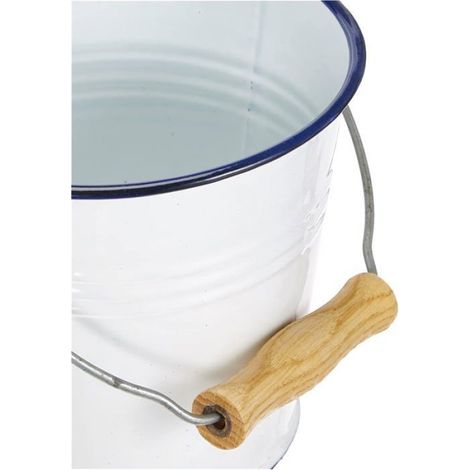 Seau Acier Blanc 14 Cm (1/5)