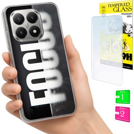 Schutzhülle für Xiaomi 15T: Fotohülle, Rückseite + 9H-Glas (1/5)