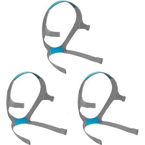 Set mit 3 Gurten für die Airfit N20 CPAP-Maske, kompatibel mit dem Resmed Airfit N20 Beatmungsgerät (1/5)
