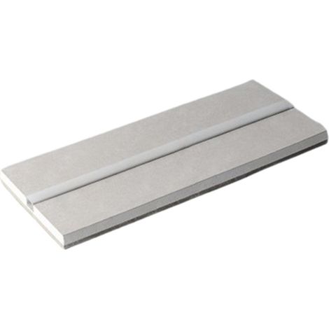 Semilavorato cartongesso fibra profilo alluminio luce led design 14,5 x 200 cm