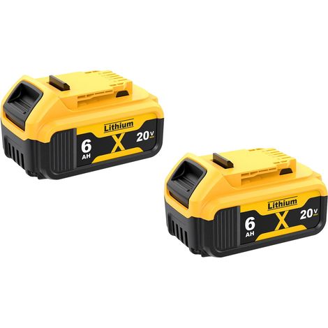 Ersatzbatterie, 9500mAh Kapazität, breite Kompatibilität, 2 Stück 6000mAh (1/2)