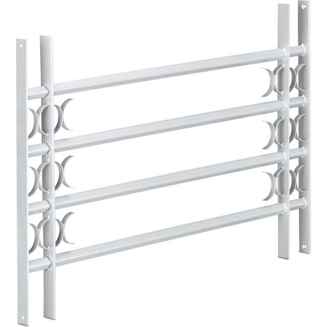 Proteccion antirrobo con reja de ventana extensible