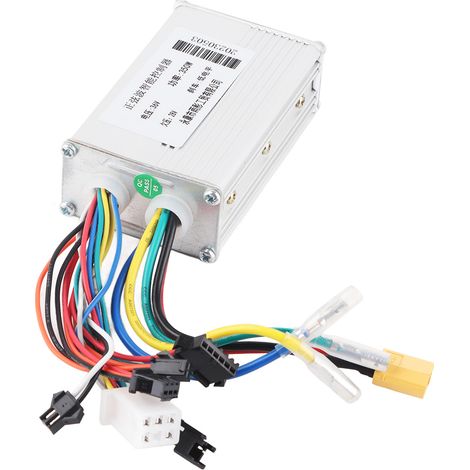 Commande de vitesse pour moteur sans balais DC36V 350W, régulateur en alliage d'aluminium, compatible trottinette électrique, vélo, VTT et tricycle. (1/5)