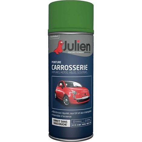 Peinture aérosol pour Carrosserie - Brillant Vert PTT 37121 - 400 ml - Julien