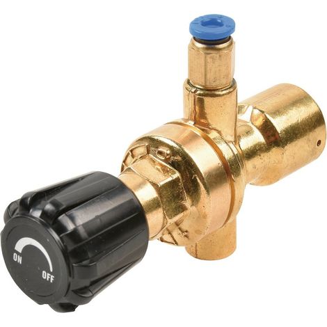 Regulador para bombonas de gas 130 bares Draper