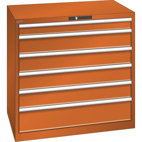 LISTA, Armoire à tiroirs antistatique, l x p x h 1023 x 725 x (1/5)
