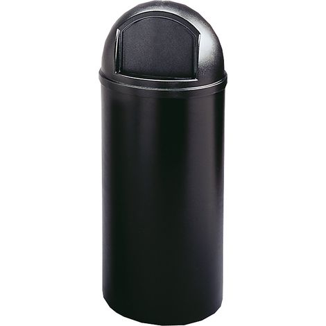Rubbermaid, Poubelle (en PE) ignifuge, capacité 57 l, h x Ø (1/3)