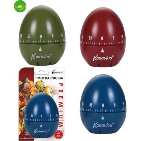 Timer da Cucina premium Kasaviva Colori Assortiti