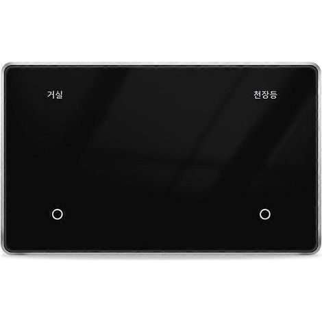 TUYA Zigbee Smart-Touch-Schalter, individuell anpassbar (1/2/3/4 Tasten), mit Sprachfernbedienung, kompatibel mit Alexa und Google Home 2. (1/5)