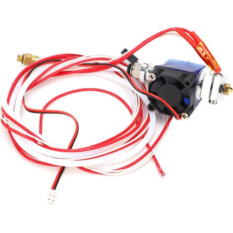 3D-Druckkopf-Kit, Extruder, Fernbedienungsanschluss, 1,75 mm/0,07 Zoll und 0,4 mm/0,02 Zoll für V6 (1/5)