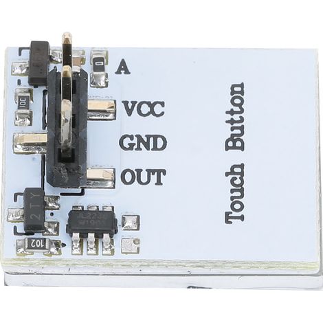2 Stück HTTM 2,7V-6V kapazitives Anti-Interferenz-Touch-Schaltermodul (Grün) (1/5)