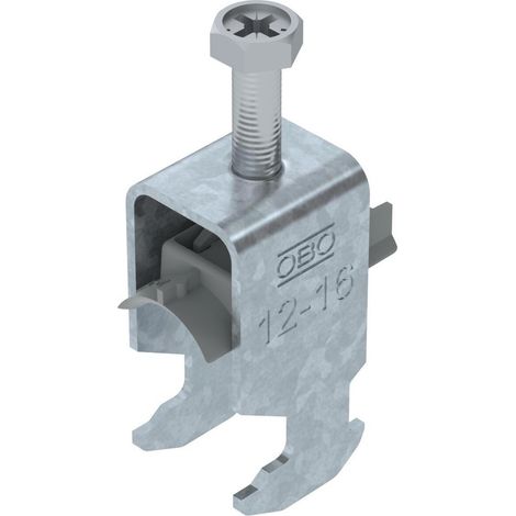 OBO Bettermann Abrazadera de estribo 2056 12-16mm acero galvanizado en caliente, 1186209