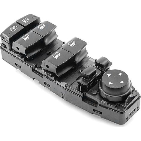 Kompatibel mit BMW 5er und 6er Reihe F06 F07 F10 F11 X3 F25, Hauptbedienknopf für elektrische Fensterheber, Fahrerseite, 61319241956, Linkslenker (1/5)