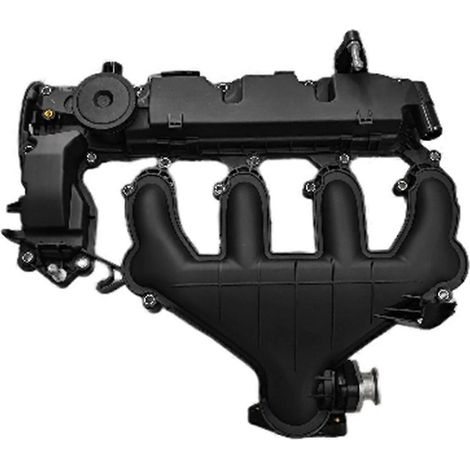 Couvercle de culasse avant moteur 3M5Q6P036BE 3M5Q-6P036-BE compatible avec collecteur d'admission Kuga S-MAX Mondeo Focus (1/5)