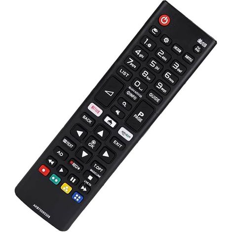 Télécommande Universelle pour Téléviseur Smart TV, Compatible avec Modèles LED, LCD et Ultra HD