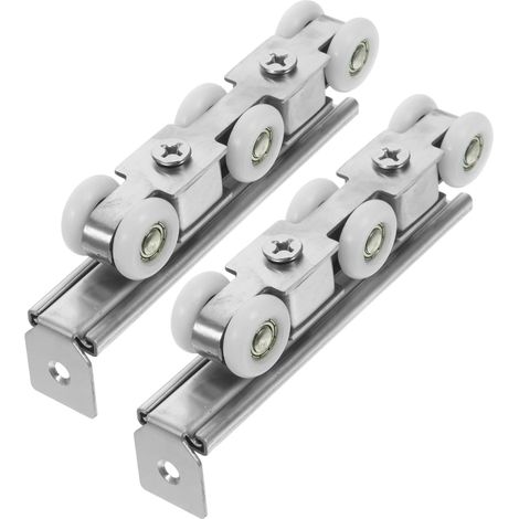 Butée de rail pour porte coulissante acier (1/5)