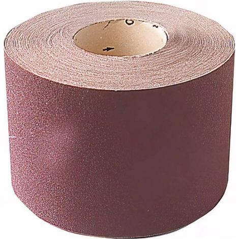 Rouleau Atelier Toile Corindon Souple 115 mm x L. 25 m - GR 40 - Pour Bois, Peinture, Vernis, Métal - Diamwood