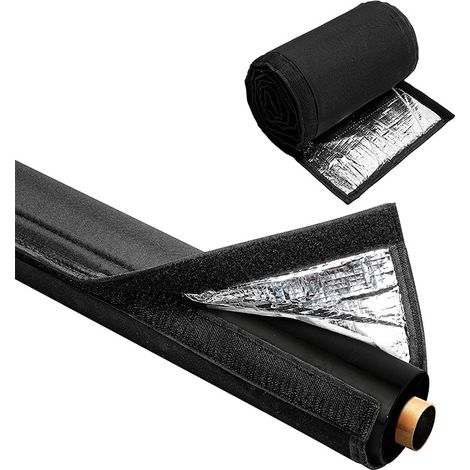 Gaine isolante triple couche pour tuyaux en cuivre, gaine isolante pour tuyaux de climatisation extérieure, gaine isolante en tissu Oxford pour fils de cuivre (1/5)