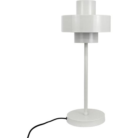 Lampe dyberg larsen stoke weiß 49,5 cm 9W