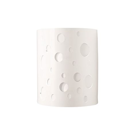Kelsy Kelsy - Applique luce up/down allum.bianca con decoraz. a trafori