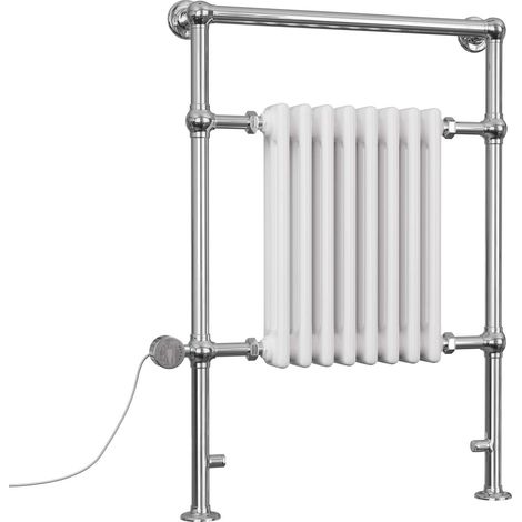 Adisham - Traditional Electric Towel Rail H963mm x W673mm 600w Thermostatic (1/3)