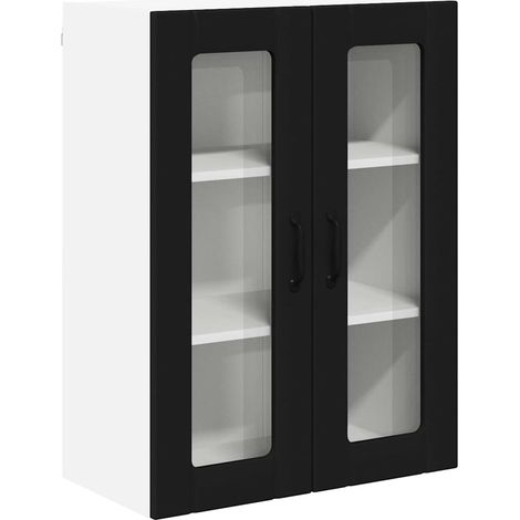 Meubles de Rangement,Armoire de cuisine Noir 60 x 31 x 80 cm Bois d'ingénierie CFW443503 (1/5)