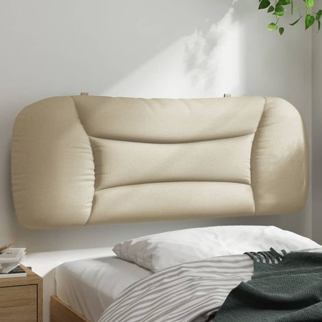Kopfteil-Kissen "Hvar" Creme 100 cm Stoff