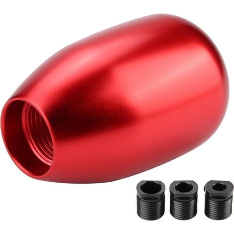 Pomello del cambio Ejoyous, leva del cambio, testine della leva del cambio per auto di fabbrica (rosso). (1/5)