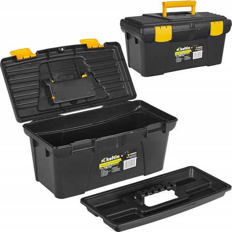 Caja de herramientas de plástico de 12" (20) (1/5)