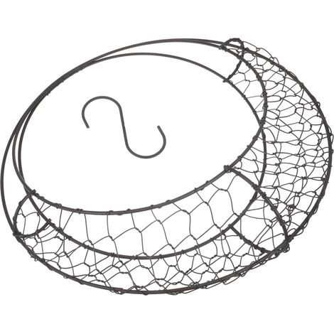 Jardinière suspendue LALAFINA pour plantes grasses et cactus, structure métallique (1/5)