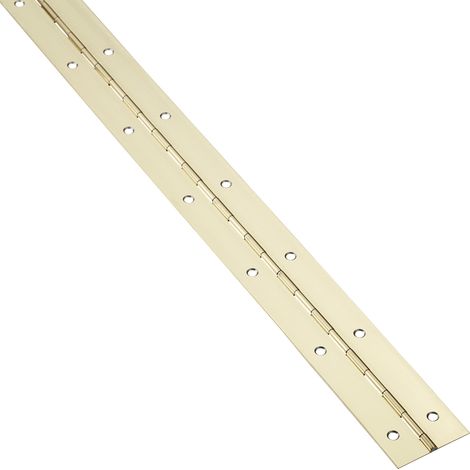 Stangenscharnier 1000 x 40 x 1,0 mm Messingoptik Türband Klavierband Bandscharnier von SOTECH (1/2)