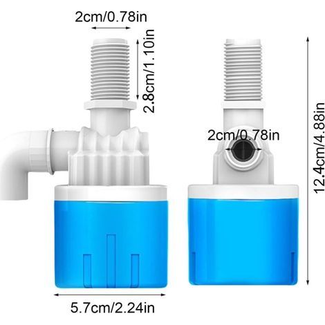 Vanne de régulation d'eau automatique - Vanne d'arrosage intelligente, vanne d'arrêt automatique Contrôle numérique de l'eau pour jardin, pelouse et maison, prévention des fuites, vanne d'eau étanche (1/3)