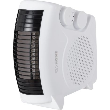 Widerstandsheizung + Ventilator 500 W Weiß