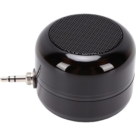 Haut-Parleur Portable, Haut-Parleur Bluetooth 5 W avec Entrée Ligne 3,5 Mm, Amplificateur de Volume pour Smartphone, Tablette, Ordinateur Portable, Petit Compact (1/5)